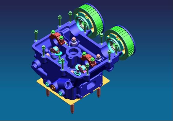 GM / MTU DI-SI Flex-Fuel Engine