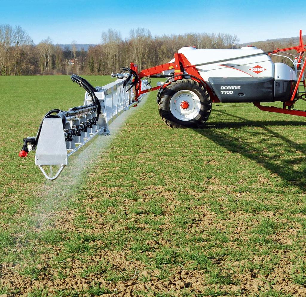 OCEANIS Trailed sprayers 4500 to 7700 L 24 to 48 m