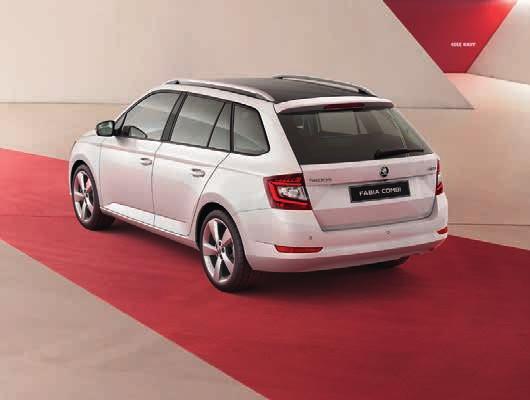 EXTERIOR DESIGN The new FABIA radiates a fresh, elegant style with a newly designed exterior that emphasises its crystalline design language.