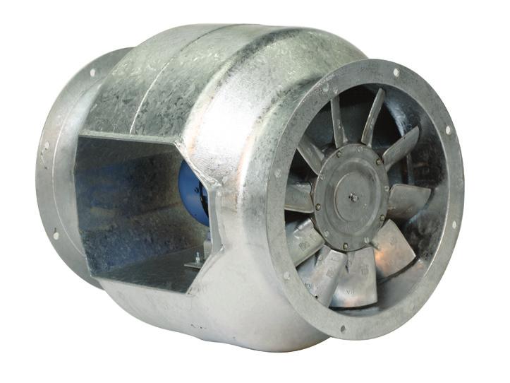 Bifurcated Conical Axial Flow Fan For full detailed information on the following: