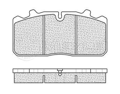 Brakes Brake pad set 025 290 8826 81.50820.6020 without add-on material prepared for wear indicator Thickness [mm] 26 Height [mm] 85.