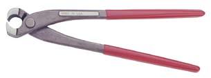 Special crimping pliers may be utilized for installation and E-Z clamp removal. A must for every toolbox.