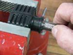 adapter. This economical flaring tool works on 3/16 through 5/8 diameter tubing.