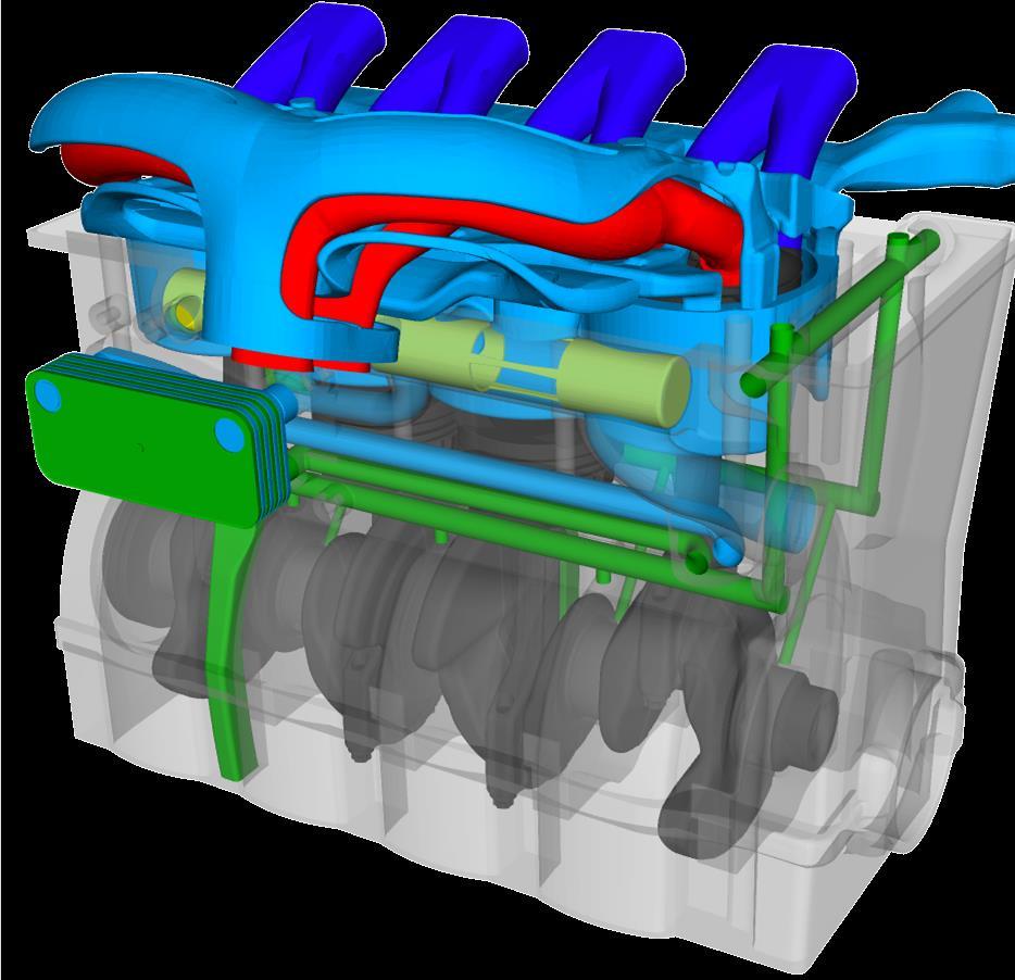 page 6 InDesA s Virtual Internal Combustion Engine Designed to demonstrate thermal simulation techniques