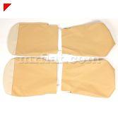 .. 500 F/R Beige Seat Covers UPH-500-056B UPH-500-057 UPH-500-058 Set of front and rear seat covers for Fiat 500 models from 1957-75. Matching door panels,.