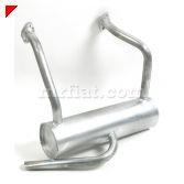 .. 500 F/L CSC Muffler Dual Tip 500 F/L CSC Stainless Muffler... EX-500-011 EX-500-013 EX-500-014 CSC muffler for Fiat 500 F and L models from 1960 to 1973. The material used for the outer.
