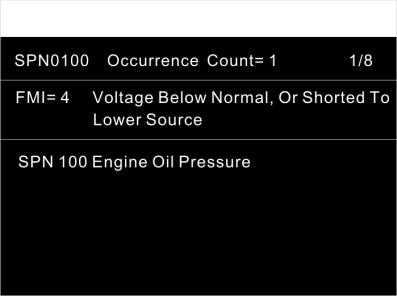 5.1.1 Read DTC Figure 5-6 This option is used to read the current activated or historical activated trouble codes.