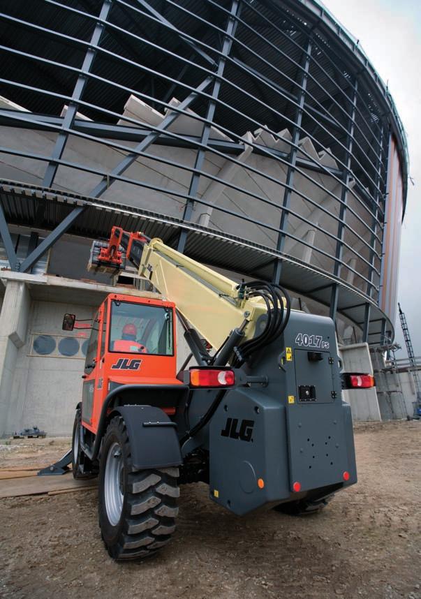 JlG telehandlers Tough, reliable and made to perform When you