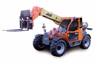 All the power And lift you need JLG Powershift Telehandlers are