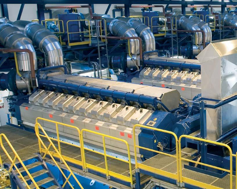 A pre-heated Wärtsilä engine can start and be ready to synchronize in less than 30 seconds and go up to full load in 2 minutes, then completely unload in 30 seconds only to immediately be ready to