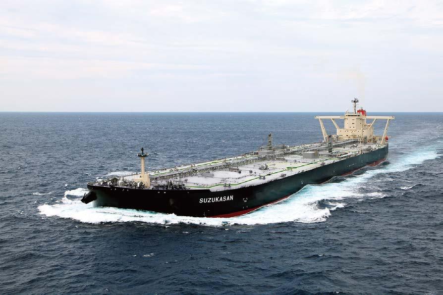 No. 392 Dec. - Jan. 2019 Page 2 JMU completes 311,000DWT crude oil tanker, SUZUKASAN Japan Marine United Corporation (JMU) delivered the SUZUKASAN, a 311,000DWT crude oil tanker, to EPEE TANKER INC.