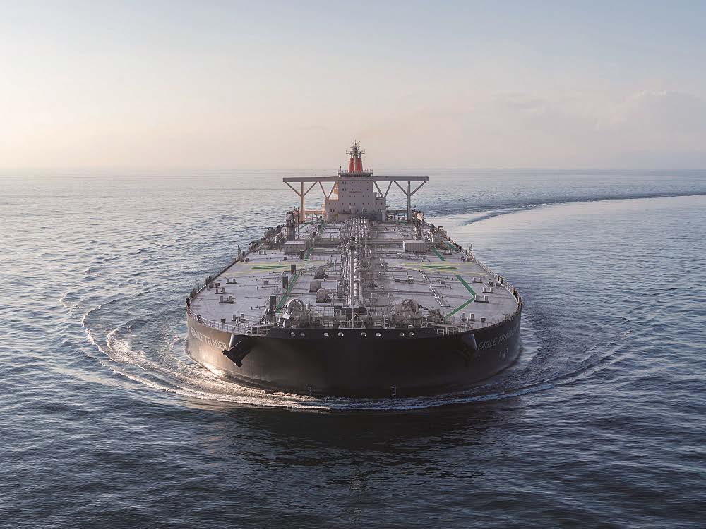This is the third vessel of the new eco-type Malaccamax VLCC series developed by JMU after integration of two companies, Universal Shipbuilding Corporation and IHI Marine United Inc.