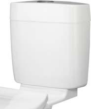 4 TOILETS 5 6 4 SOLUS CLOSE COUPLED BACK TO WALL TOILET SUITE White Vitreous