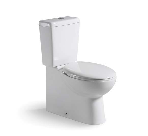 standard seat Left or right-hand reversible inlet WELS 4 star, 4.