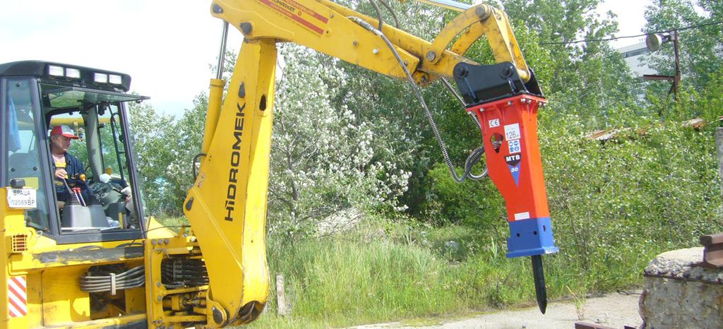 They can be utilised for any trenching, ditching, excavation, demolition, scaling in tunnel applications or wherever the carrier machine can be operated.