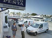 Benefits of volvo Penta First-class service worldwide Volvo Penta Action service.