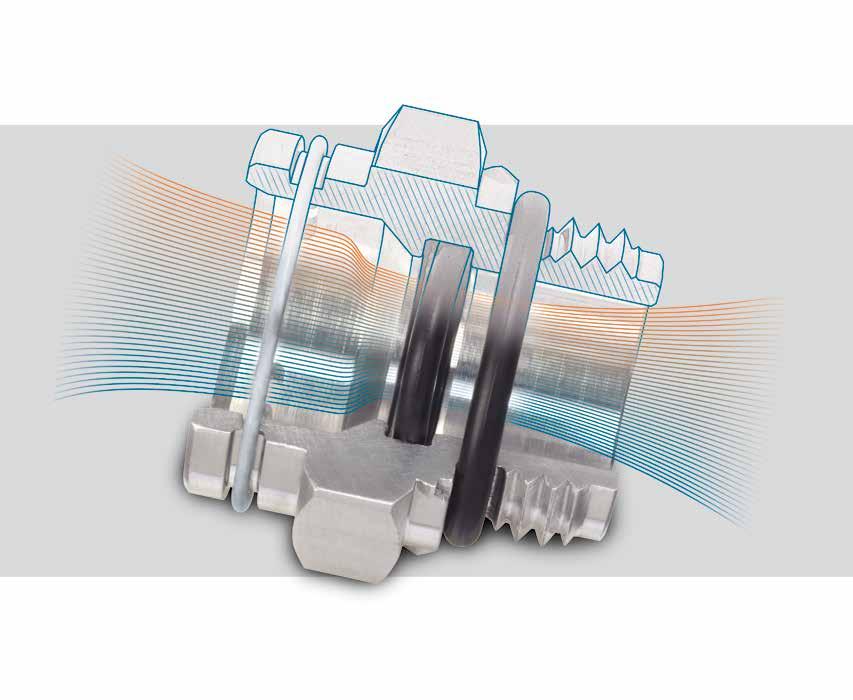 TECHNICAL INFORMATION Internal seal Body Retainer External seal Oetiker Quick Connector Features & Benefits Designed for maximum performance: 100% production Improved installation time with reliable