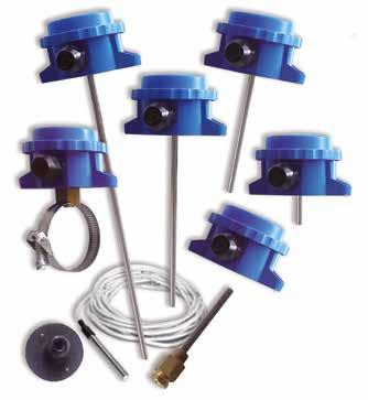 TS-63000 Temperature Sensor and Transducers Product Bulletin The TS-6300 series temperature sensors provide an active and passive signal that corresponds to the air or water temperature in heating,