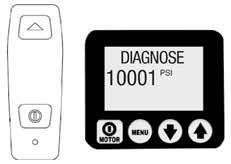PL19-6000EN I. Local Menu: Figure 22: Local Menu K. Diagnose Menu: Figure 24: Diagnose Menu This screen allows the operator to toggle the LOCAL mode ON or OFF, default is OFF.