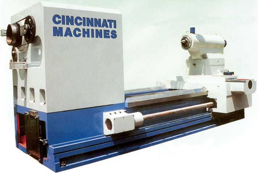 MASSIVE HEAVY-DUTY CASTINGS CF Series Very arge Heavy-Duty CNC Flatbed athes are designed and built from the ground up with massive heavy-duty meehanite castings to handle those very large parts up