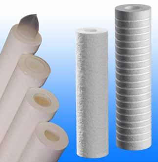 StreamTex CMB Polypropylene Meltblown Filter Cartridges Three internal homogenous layered structure for superior depth filtration Excellent dirt holding capacity 100% Pure Polypropylene material Wide
