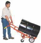 smooth movement and easy manoeuvrability Ideal for moving full, open top 45 imp. gal./55 US gal.