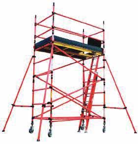 LADDERS & SCAFFOLDING FIBREGLASS SCAFFOLDING Tested in conformity to CSA standard S269.