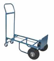 HAND TRUCKS HAND TRUCK ATTACHMENTS Constructed of 1", 14-gauge steel tubing Allows extra versatility to adapt to changing material handling requirements without the extra cost Easy to install