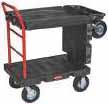 durability Molded-in tie-down slots for load security Textured deck channel retains small items Perimeter deck channel retains small items Colour: Black ML585 PLATFORM TRUCKS PLATFORM TRUCKS