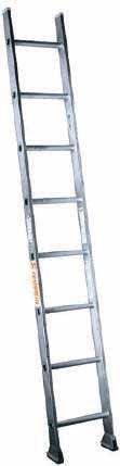 INDUSTRIAL HEAVY-DUTY ALUMINUM EXTENSION/ STRAIGHT LADDERS CSA grade 1A, ANSI type 1A 300-lb.