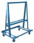 steel vertical frames provide support for hard-to-handle loads Vertical frame retainer clips prevent unintended removal Steel reinforced deck for enhanced durability Molded-in tie-down slots for load