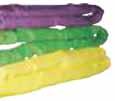 SLINGS NYLON SLINGS Used in conjunction with overhead cranes, hoists or winches Nylon slings are available in single or double ply to protect heavy, irregular sized loads from scratching or marring
