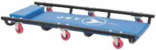 1 standards LT353 LT348 MECHANIC'S ROLLER SEAT Frame is constructed of 1" steel tubing Padded seat rolls on ball bearing casters Reinforced vinyl over 1 3/4" thick foam Convenient under seat tray