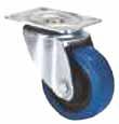 CASTERS & WHEELS POLYOLEFIN CASTERS Rolls easily on most floors Lightweight and economical Non-marking, easy to maintain, steam cleanable High impact strength Superior resistance to most oils,