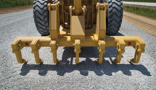Front Mounted Groups A front mounted push plate/counterweight or front lift group are available.