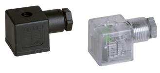 Valves > electrically operated valves > accessories > Plug sockets Form A according to DIN EN 1751-803 Accessories Contact distance 7 mm 18 mm P + E IP 65 according to EN 6059 requires a profile