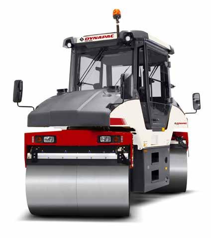 Full visibility of the drum edges CAB Low noise level ROPS/FOPS cab with optional automatic