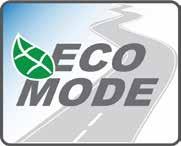 EcoMode as standard keeps rpm, fuel consumption and noise on a very low level.
