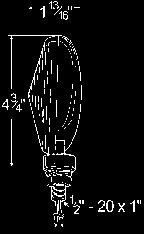 DURAMOLD /Acrylic FMVSS SAE Code: Double - I, P Single - I Bulb: Double - #1157, 32/3 C.P. 12 V - 2.1(I)/.