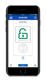 the latest features as they become available Pair with the Schlage Sese TM Wi-Fi Adapter (sold separately) to coect to your lock from aywhere.* More home automatio optios are available: Schlage.