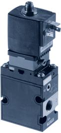 3/2-, 5/2- and 5/3-way Solenoid Valves for process pneumatics Type 658 standard standard High flow-rate capacity Reduced power consumption Single or manifold mounting Standard-, EEx m and EEx i