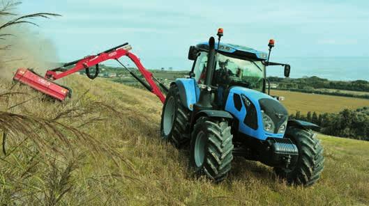 The new 6C Series from Landini is the successor to the popular Powermondial tractor family. The three models in the range are powered by the new FPT NEF 4.