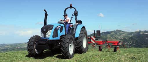 The 4 Series replaces both the Alpine and Technofarm models revolutionizing Landini s low- and medium-power range with a new family of lightweight and powerful tractors that bring more productivity