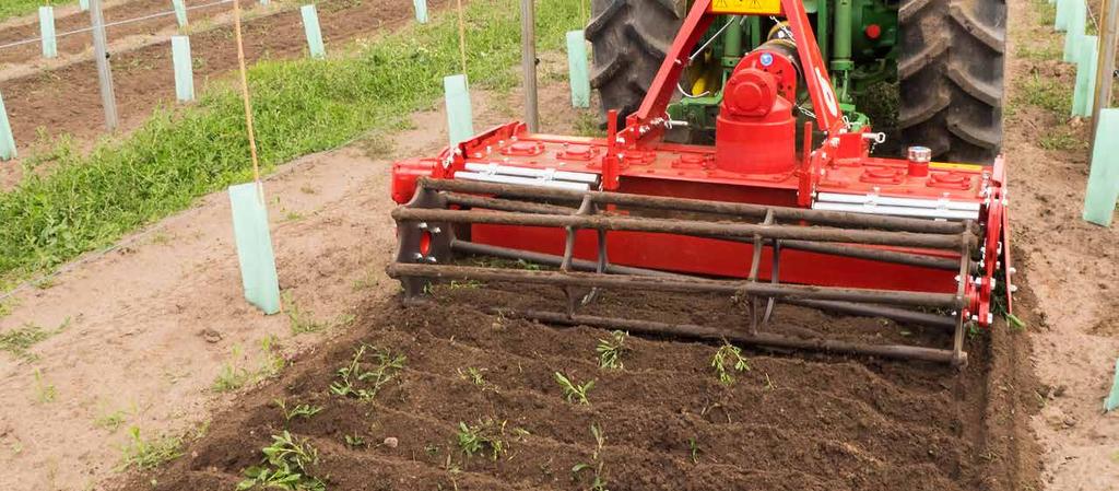 More features & options allow farmers to match a Brevi rotary hoe or power harrow to their specific