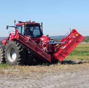 This versatility allows better tillage results on a range of ground types.