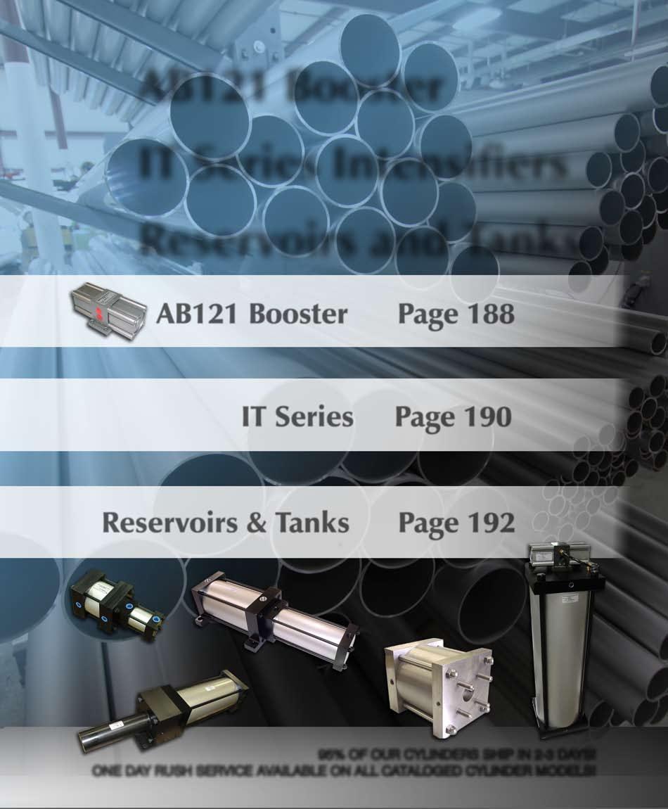 AB121Booster ITSeriesIntensifiers ReservoirsandTanks AB121Booster Page188 ITSeries Page190
