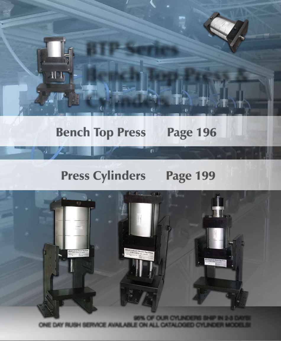 BTPSeries BenchTopPress& Cylinders BenchTopPress Page196 PressCylinders Page199 95%