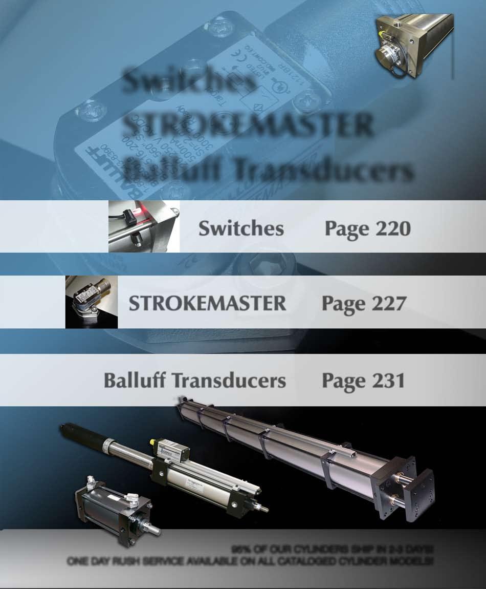 STROKEMASTER BalufTransducers Page220 STROKEMASTER Page227 BalufTransducers Page231