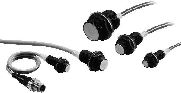 Spatter immune Proximity Sensors EEQ A Series of Spatter-resistant Proximity Sensors with a Teflon-coated Metal Housing Long sensing-distance type included in series.