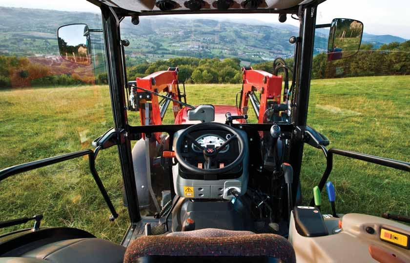The MF 3600 Series: Operator area are within easy reach and are simple to operate.